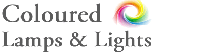 coloured lamps